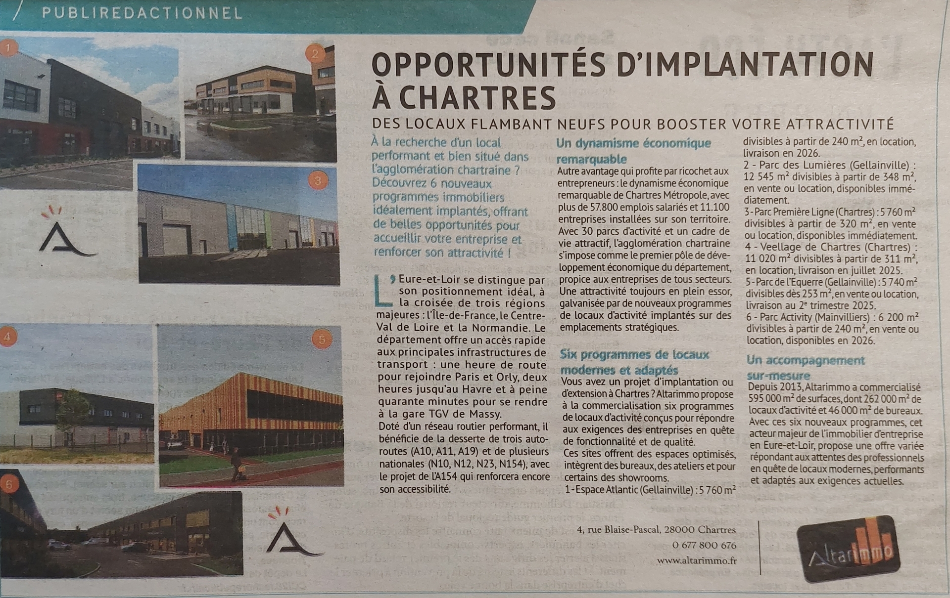 Programmes locaux activité